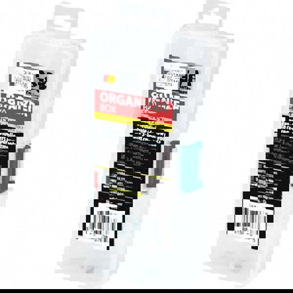 Compartment Storage Boxes & Bins; Type: Storage File Box; Storage Box Type: Storage File Box; Number of Compartments: 12; Material: Polypropylene; Overall Length: 5.5 in; Color: Clear; Material: Polypropylene; Compartment Width: 5.5 in; Compartment Depth: